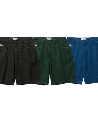 SUSHI DENIM SHORTS - LIGHT BLACK