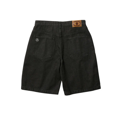 SUSHI DENIM SHORTS - LIGHT BLACK