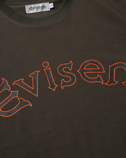 ROUND LOGO TECH TEE - CHARCOAL