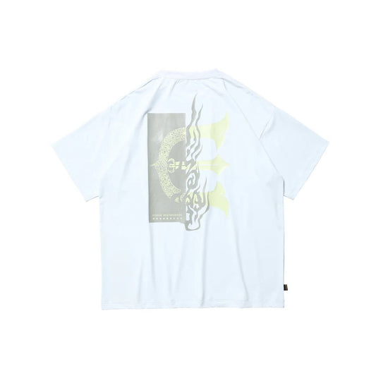 FIRE RECTANGLE LOGO POCKET TECH TEE