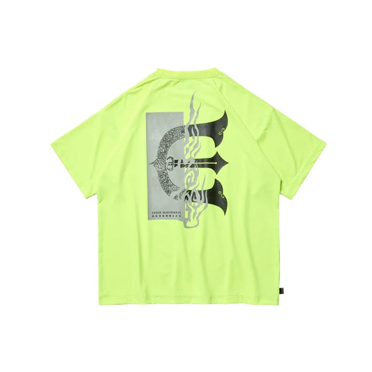 FIRE RECTANGLE LOGO POCKET TECH TEE