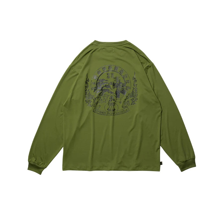 EMBLEM POCKET TECH LS TEE