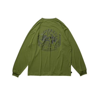 EMBLEM POCKET TECH LS TEE