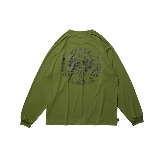 EMBLEM POCKET TECH LS TEE