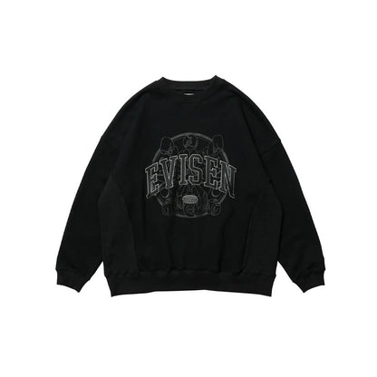 COLLEGE OVER LOGO SWEAT