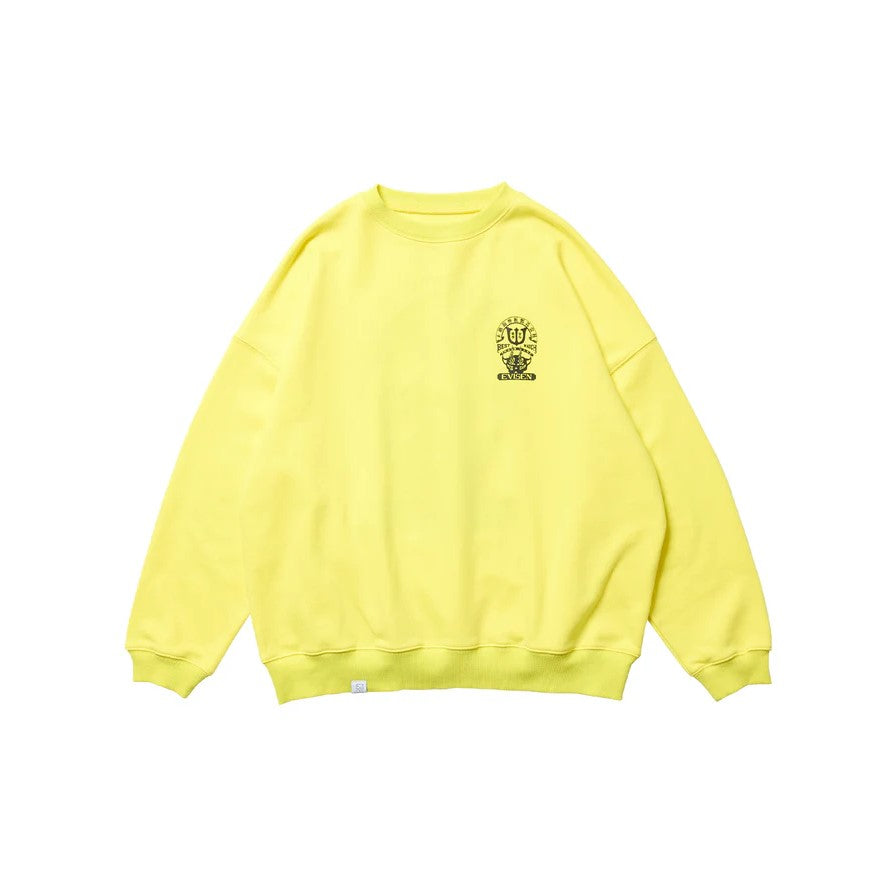 TIGER MATCH EMBLEM CREW SWEAT