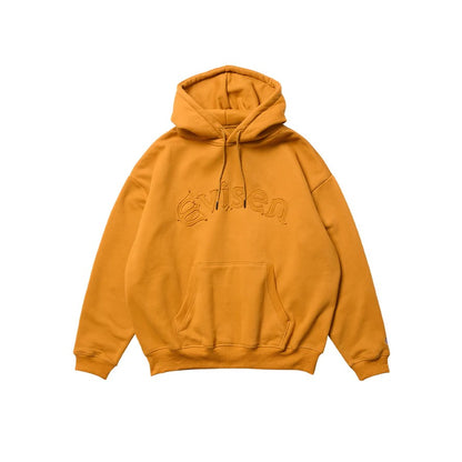 ARCH LOGO PATCH HOODIE
