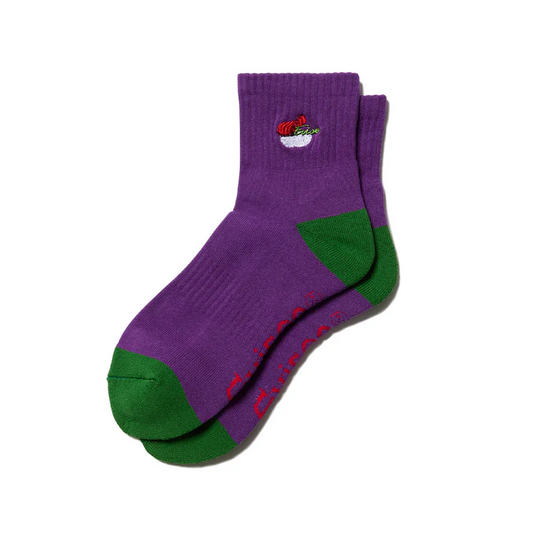 SUSHI ANKLE SOCKS - PURPLE
