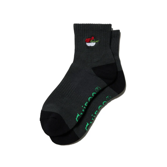 SUSHI ANKLE SOCKS - BLACK