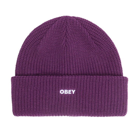 OBEY FUTURE BEANIE WINEBERRY