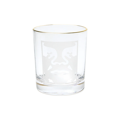 BOLD LOGO DRINKING GLASS