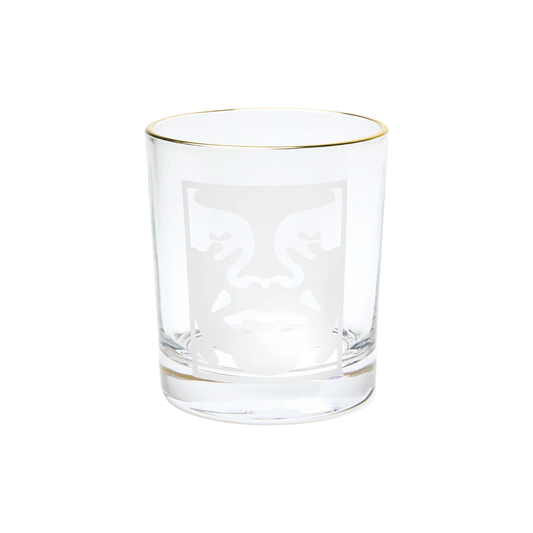 BOLD LOGO DRINKING GLASS