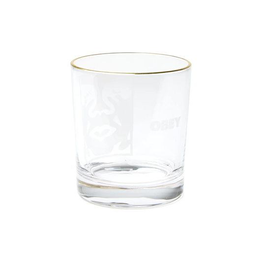 BOLD LOGO DRINKING GLASS