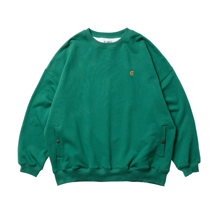 JULIEN CARD CREWNECK - GREEN