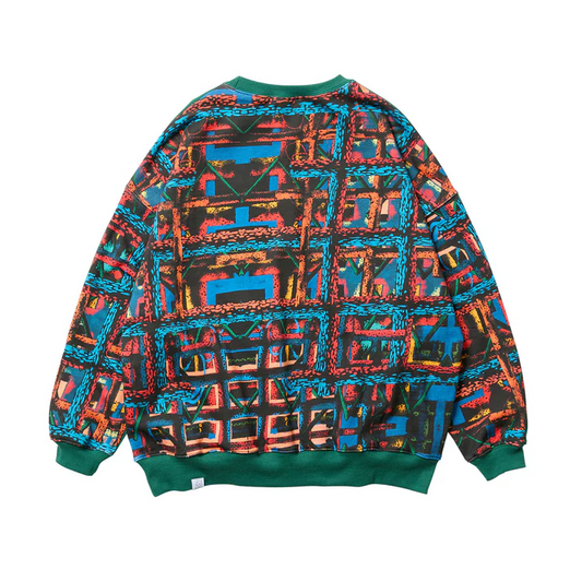 JULIEN CARD CREWNECK - GREEN