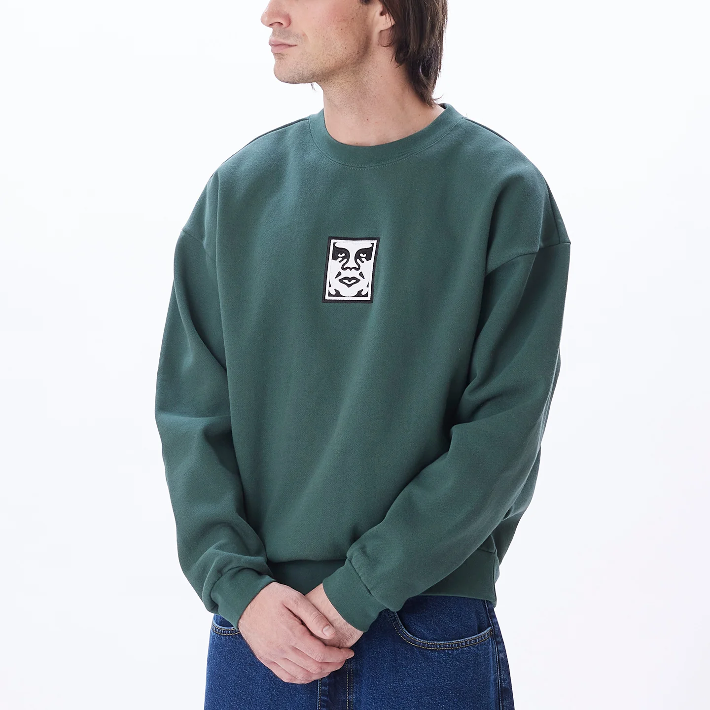 OBEY ICON EXTRA HEAVY CREWNECK II