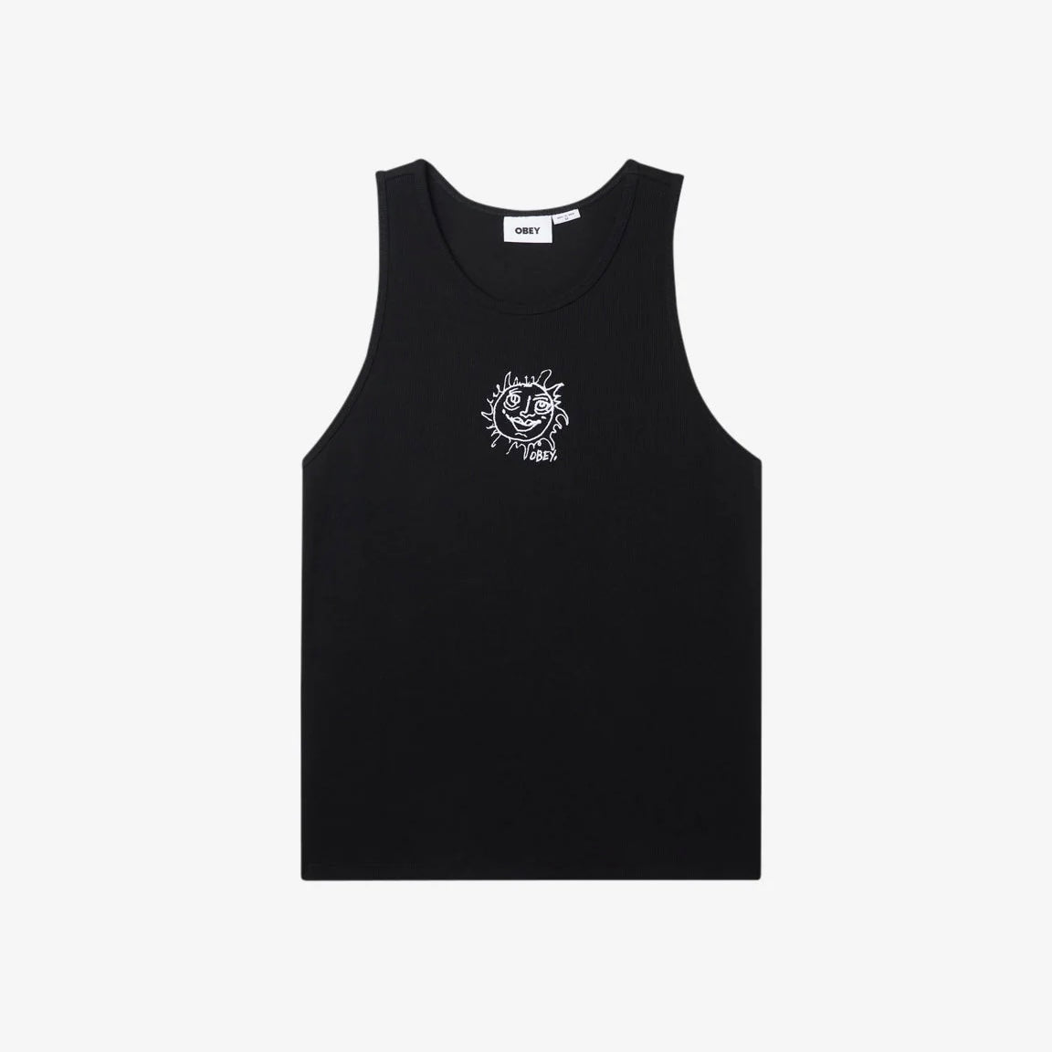 OBEY DISORDER RIB TANK BLACK