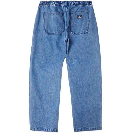 OBEY EASY DENIM PANT LIGHT INDIGO