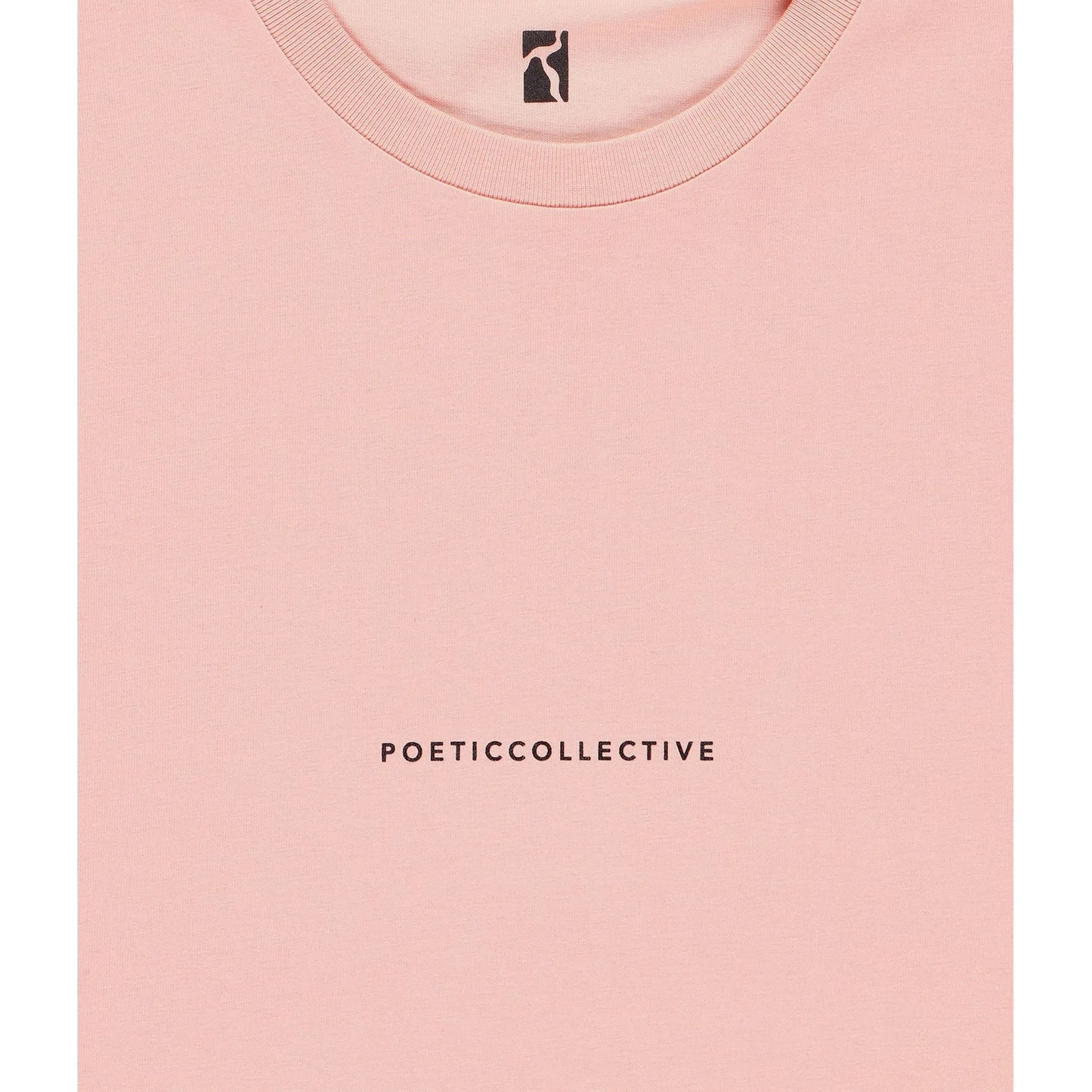 POETIC COLLECTIVE LOGO REPEAT PAINTING T-SHIRT CLAY