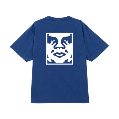 BOLD ICON FACE PIGMENT T-SHIRT