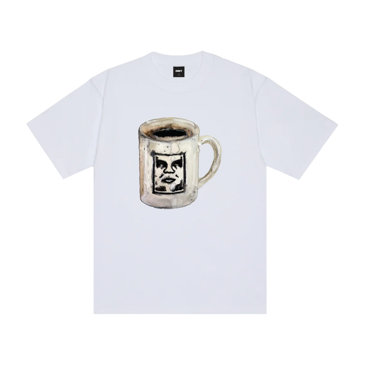 OBEY COFFEE CUP T-SHIRT