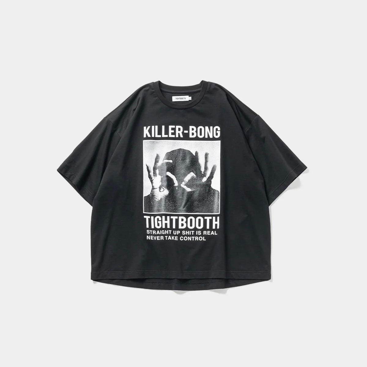 TIGHTBOOTH HAND SIGN T-SHIRT BLACK