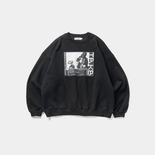 TIGHTBOOTH RPG CREW SWEATSHIRT BLACK