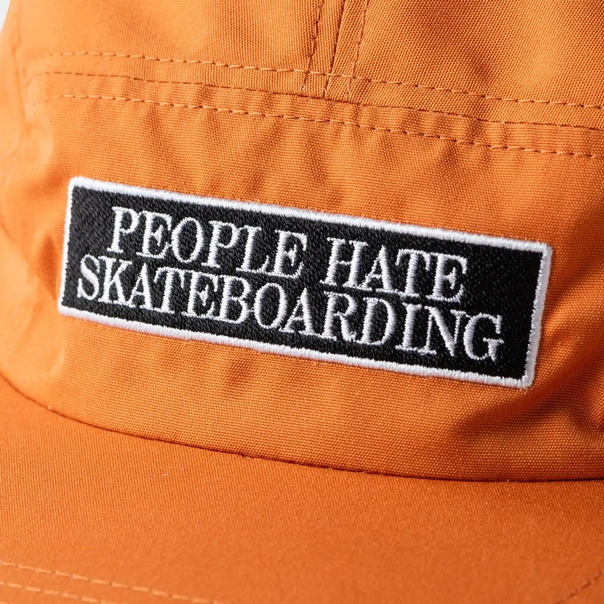 TIGHTBOOTH PEOPLE HATE SKATE JET CAP ORANGE