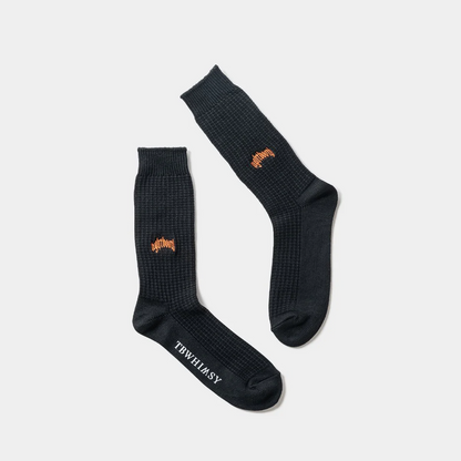 TIGHTBOOTH COLLEGE WAFFLE SOCKS