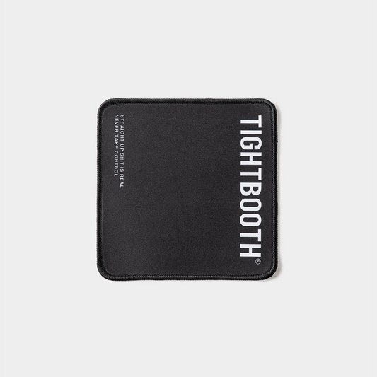 TIGHTBOOTH LABEL LOGO MOUSE PAD