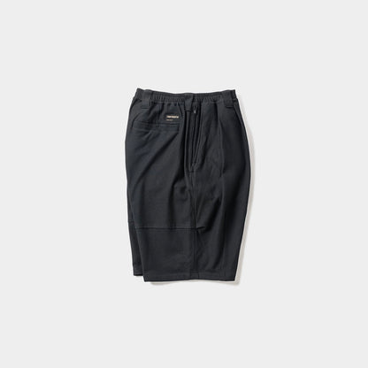 TIGHTBOOTH HONEYCOMB BORDER BIG SHORTS BLACK