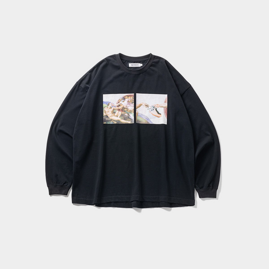 TIGHTBOOTH PASS THE PIE L/S T-SHIRT BLACK