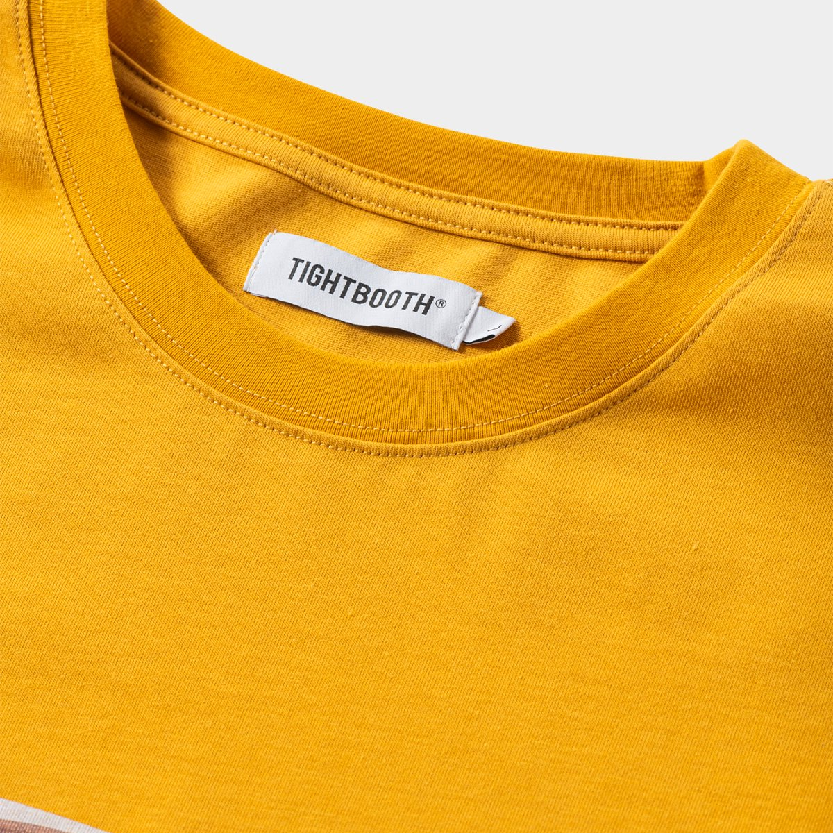 TIGHTBOOTH PASS THE PIE L/S T-SHIRT MUSTARD