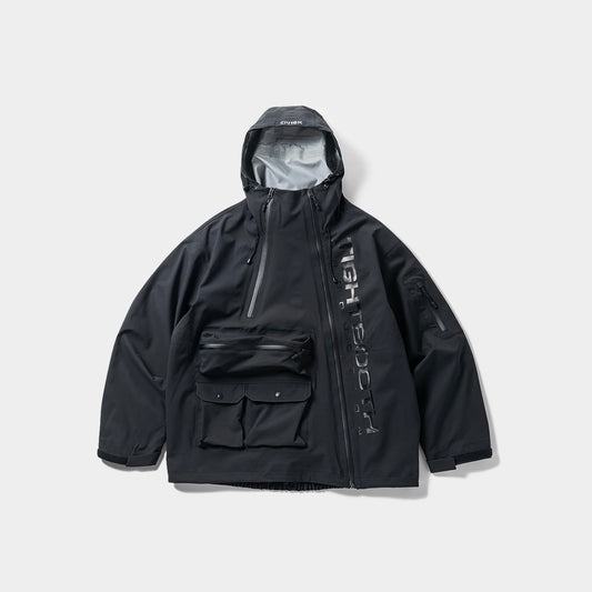 TIGHTBOOTH 3 LAYER MOUNTAIN PARKA BLACK