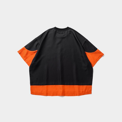 COLLEGE DOBBY S/S T-SHIRT
