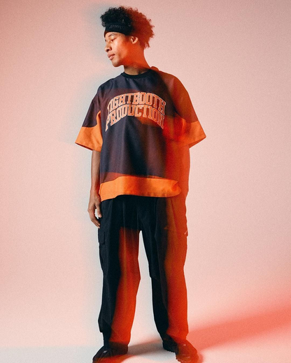COLLEGE DOBBY S/S T-SHIRT
