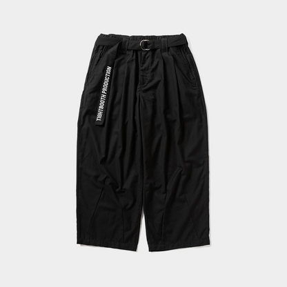 BAGGY SLACKS - BLACK