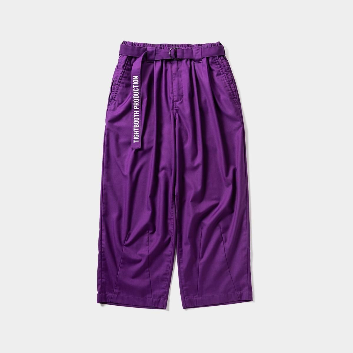BAGGY SLACKS - PURPLE