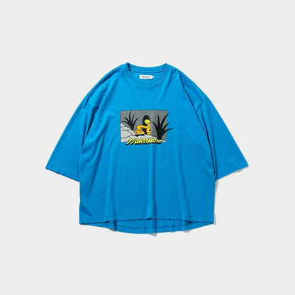 BIG YELLOW 3/4 SLEEVE T-SHIRT