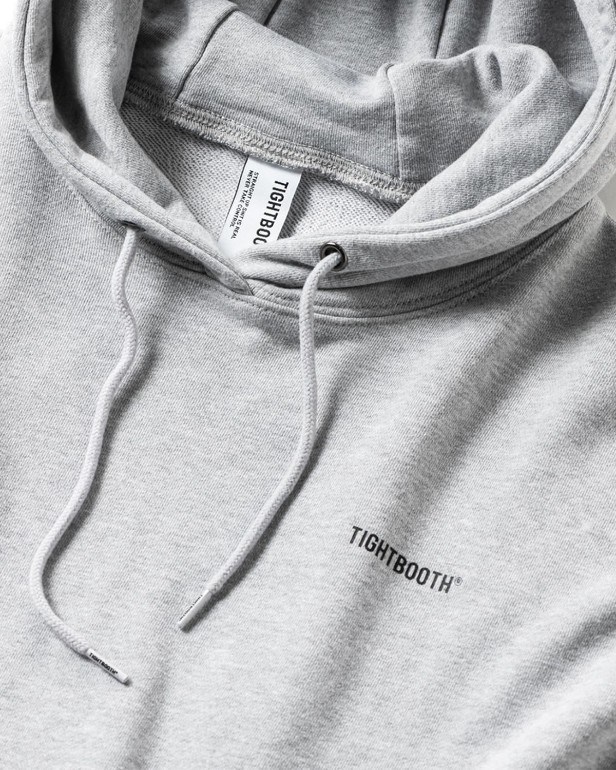 HOODED LOGO SWEAT