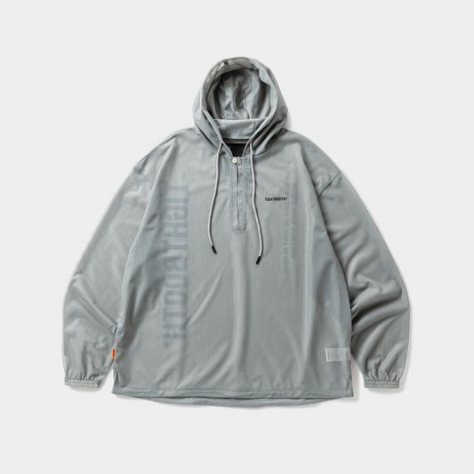 LABEL LOGO SHEER PARKA