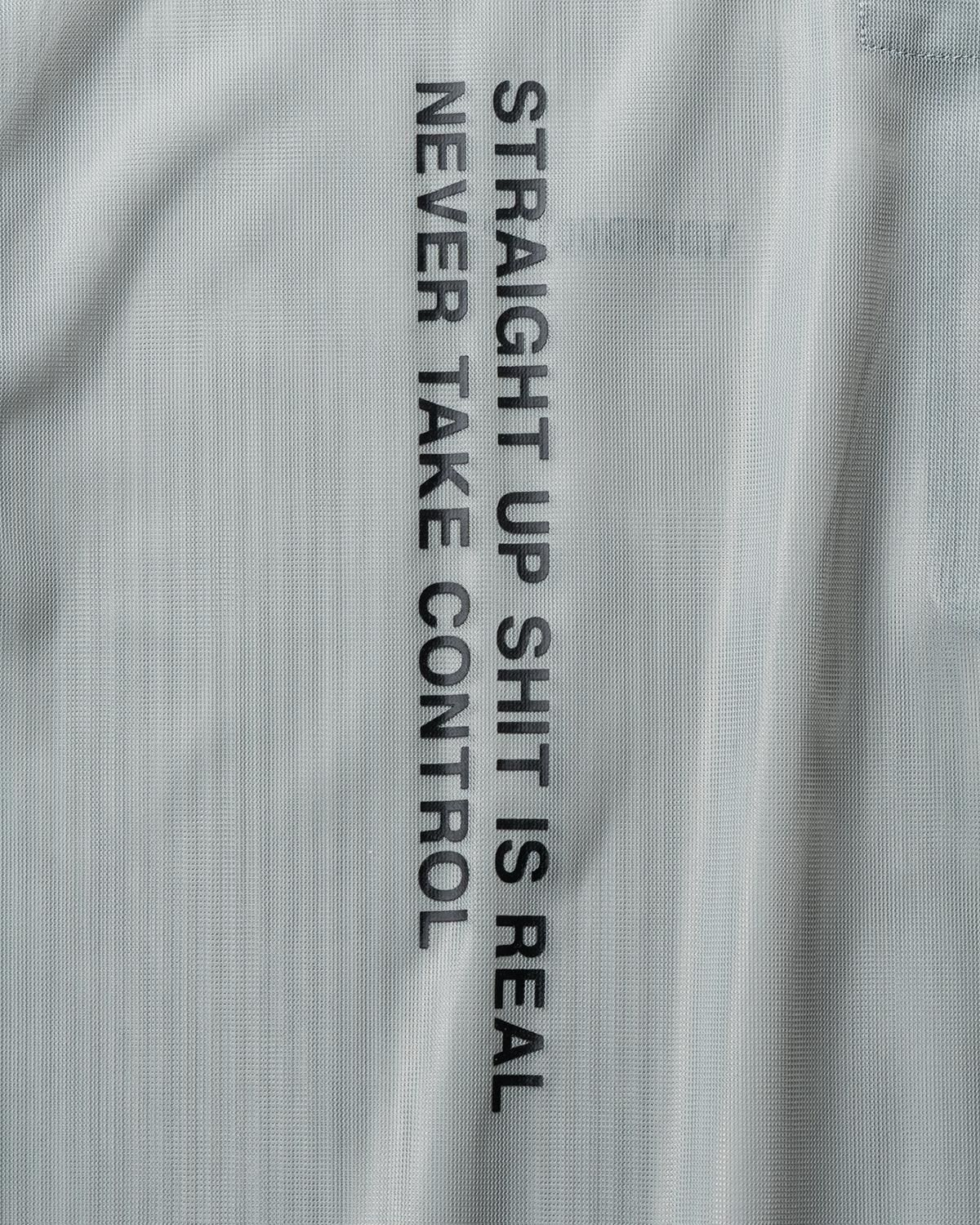 LABEL LOGO SHEER PARKA