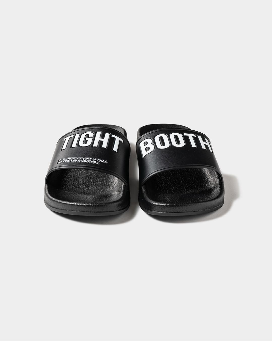 BIG LABEL SLIDE SANDAL