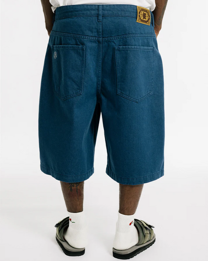SUSHI DENIM SHORTS - LIGHT BLUE