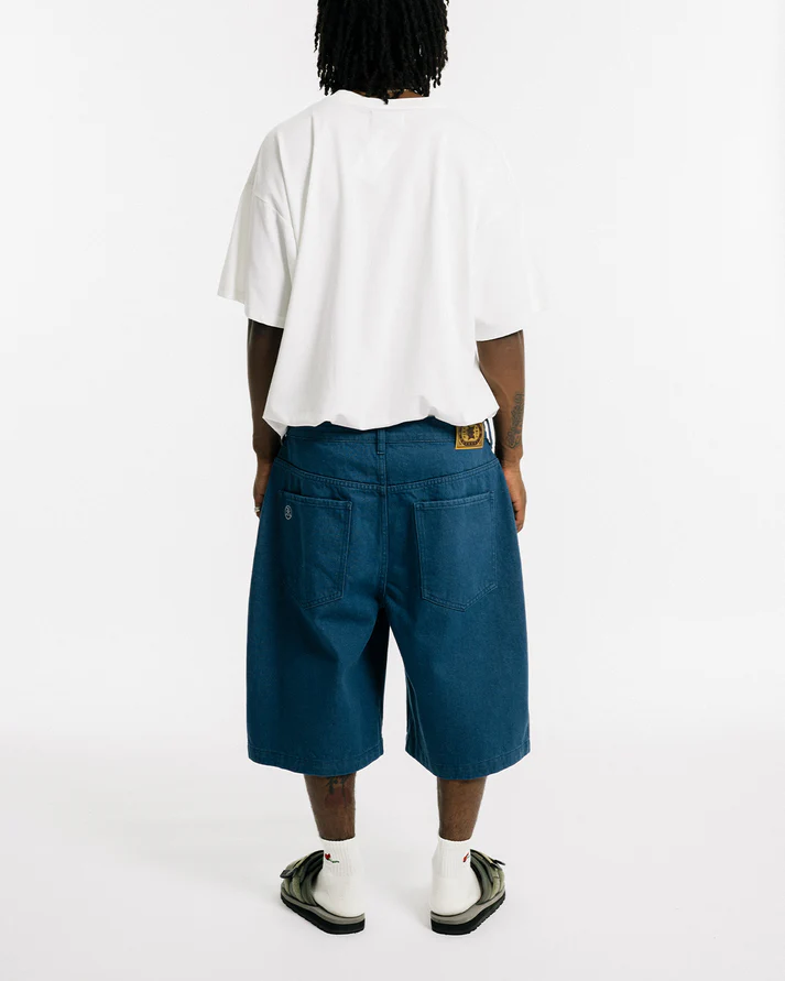 SUSHI DENIM SHORTS - LIGHT BLUE