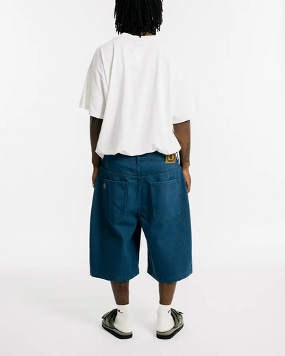 SUSHI DENIM SHORTS - LIGHT BLUE