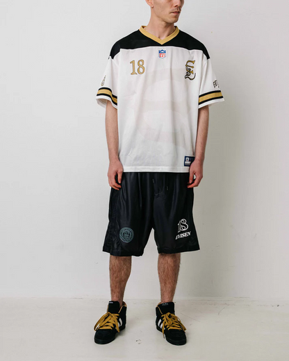 OHAKO ROSTER TEE - WHITE/BLACK