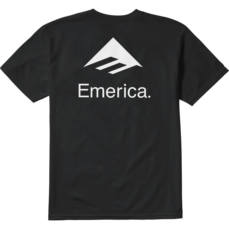 EMERICA LOCKUP TEE BLACK