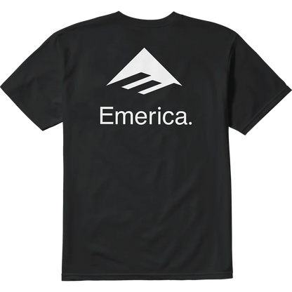 EMERICA LOCKUP TEE BLACK