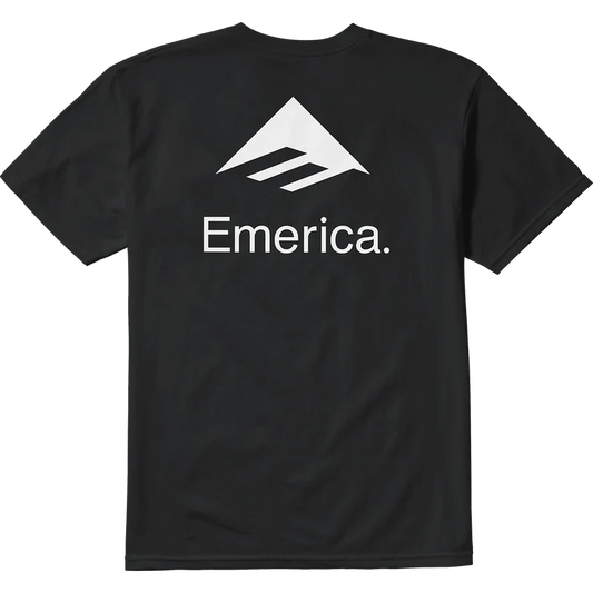 EMERICA LOCKUP TEE BLACK